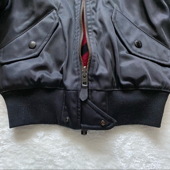 Women’s COACH 1941 Collection Reversible Bomber Jacket Black / Red - Size XS - Picture 2 of 11